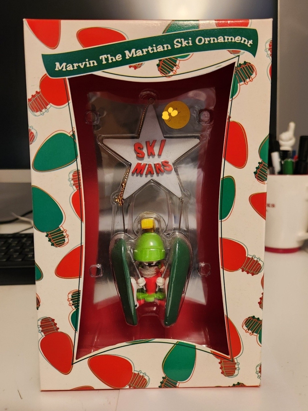 Warner Bros. Marvin The Martian Ski Ornament